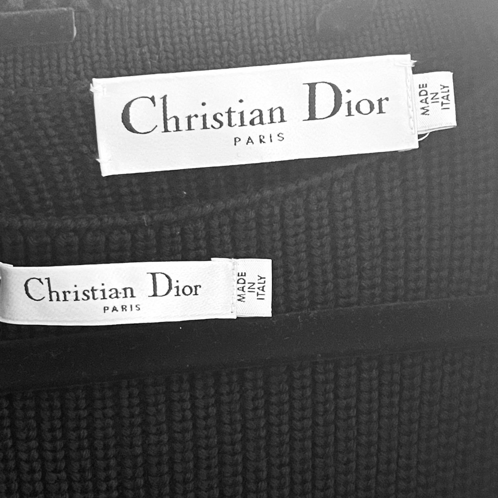 Beautiful black Christian Dior mini dress.
